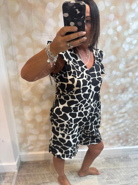 Silky Animal Playsuit