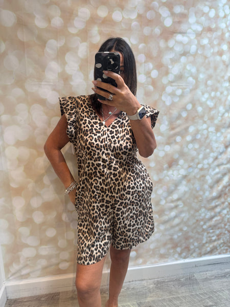 Silky Animal Playsuit