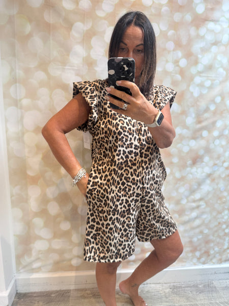 Silky Animal Playsuit