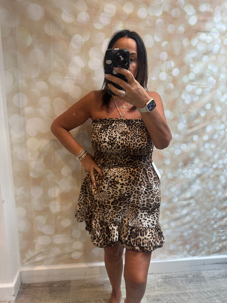 Bandeau Top Skort Playsuit