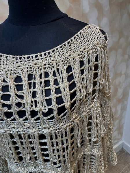 Boxy Fringed jumper