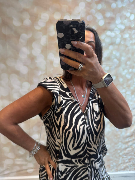 Silky Animal Playsuit