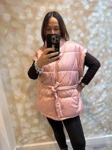 Quilted Shimmer Gilet