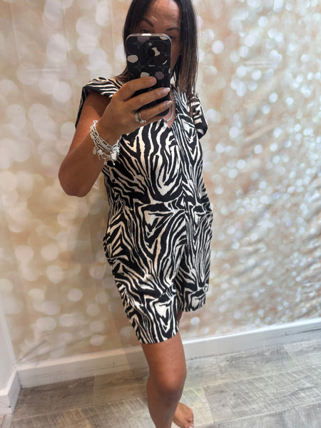 Silky Animal Playsuit